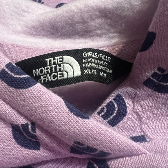 THE NORTH FACE Girls' Camp Fleece Pullover Hoodie Sweatshirt | NEW/NWT!!💜💜 - Picture 7 of 7